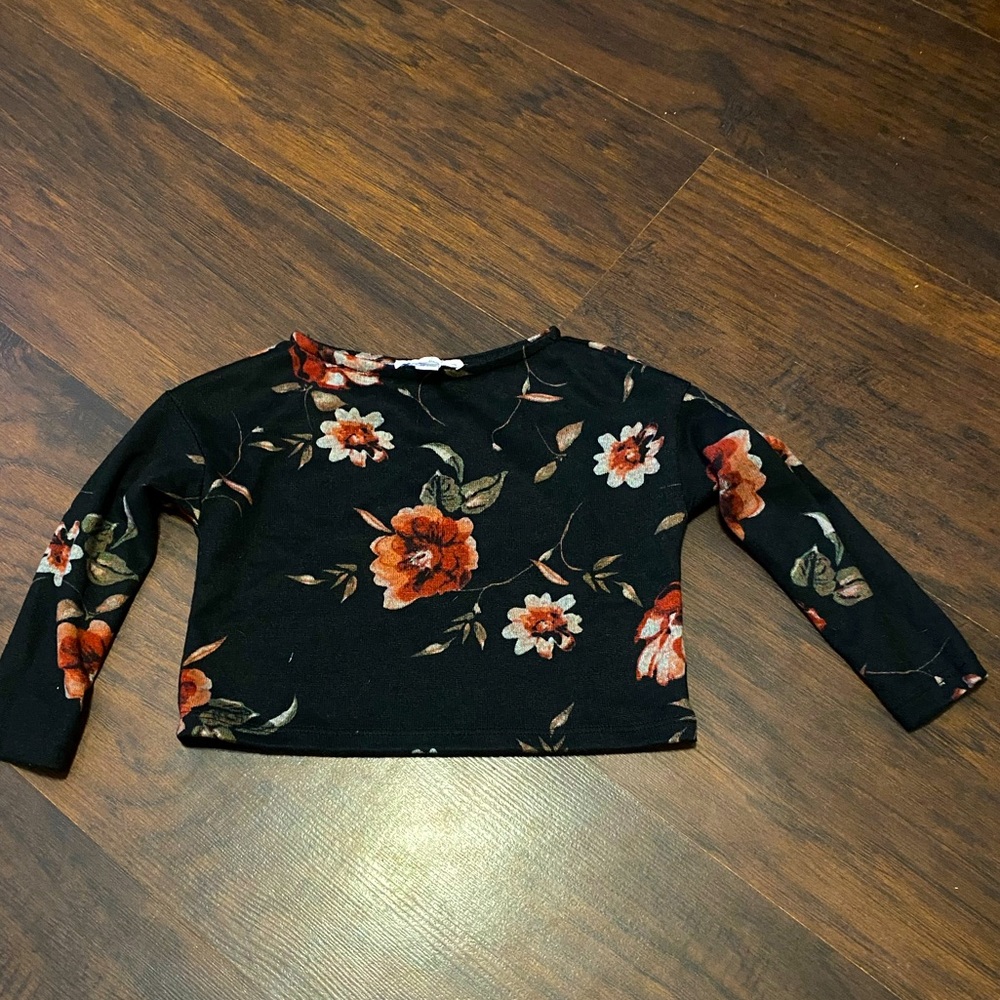 Toddler floral top